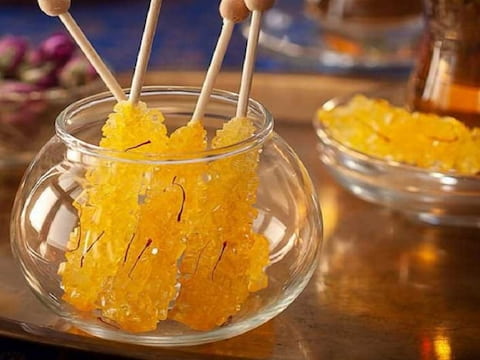 تصویر 1 از خرید و قیمت نبات شاخه ای زعفرانی + فروش عمده